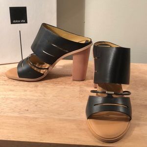 NEW Dolce Vita leather Odea mule size 10